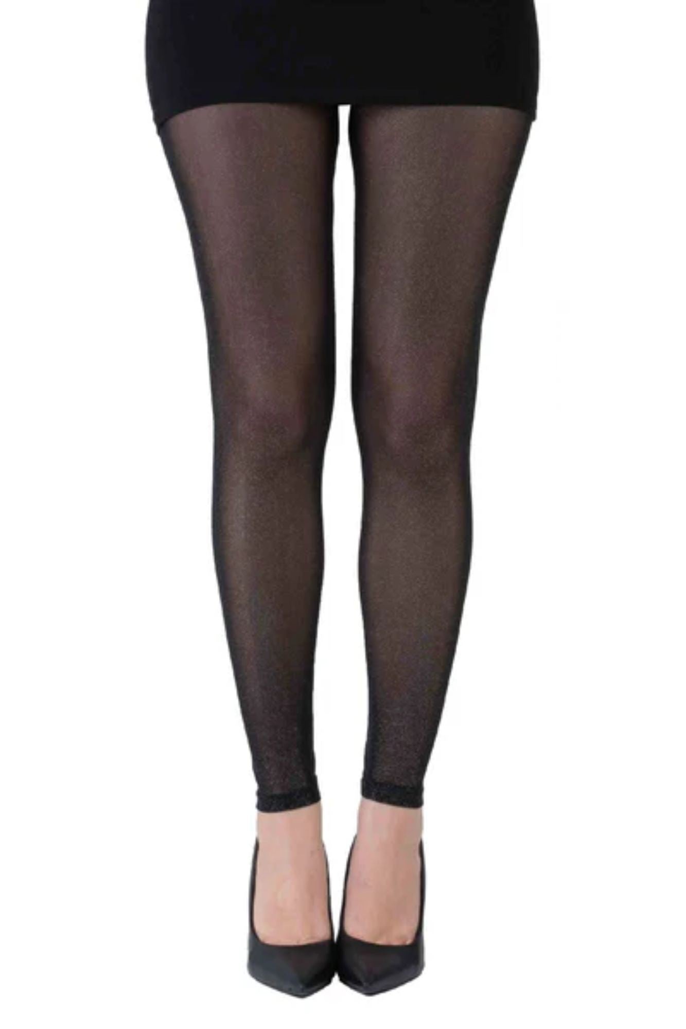 טייץ ניקה - Silver lurex
