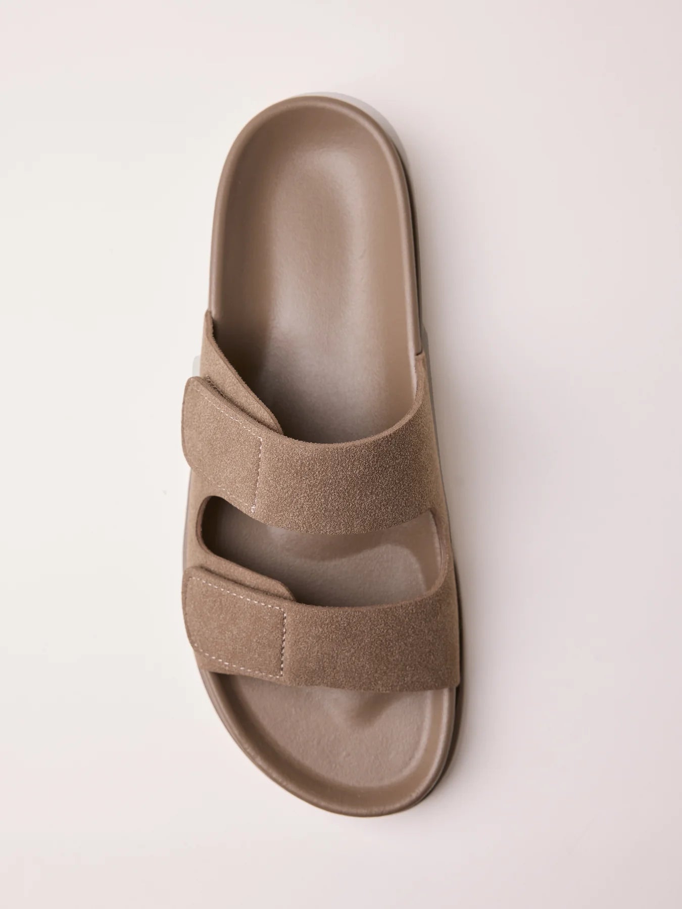 kumi Two strap slides - מוקה