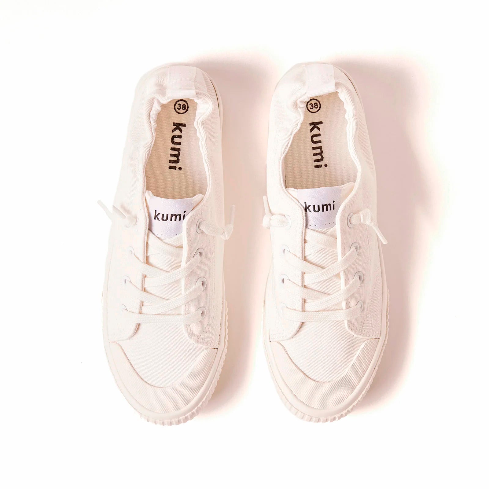 kumi slip-on - לבן