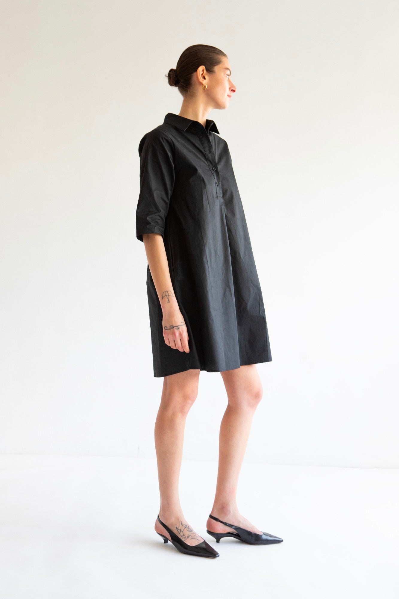 שמלה מאייר - שחור