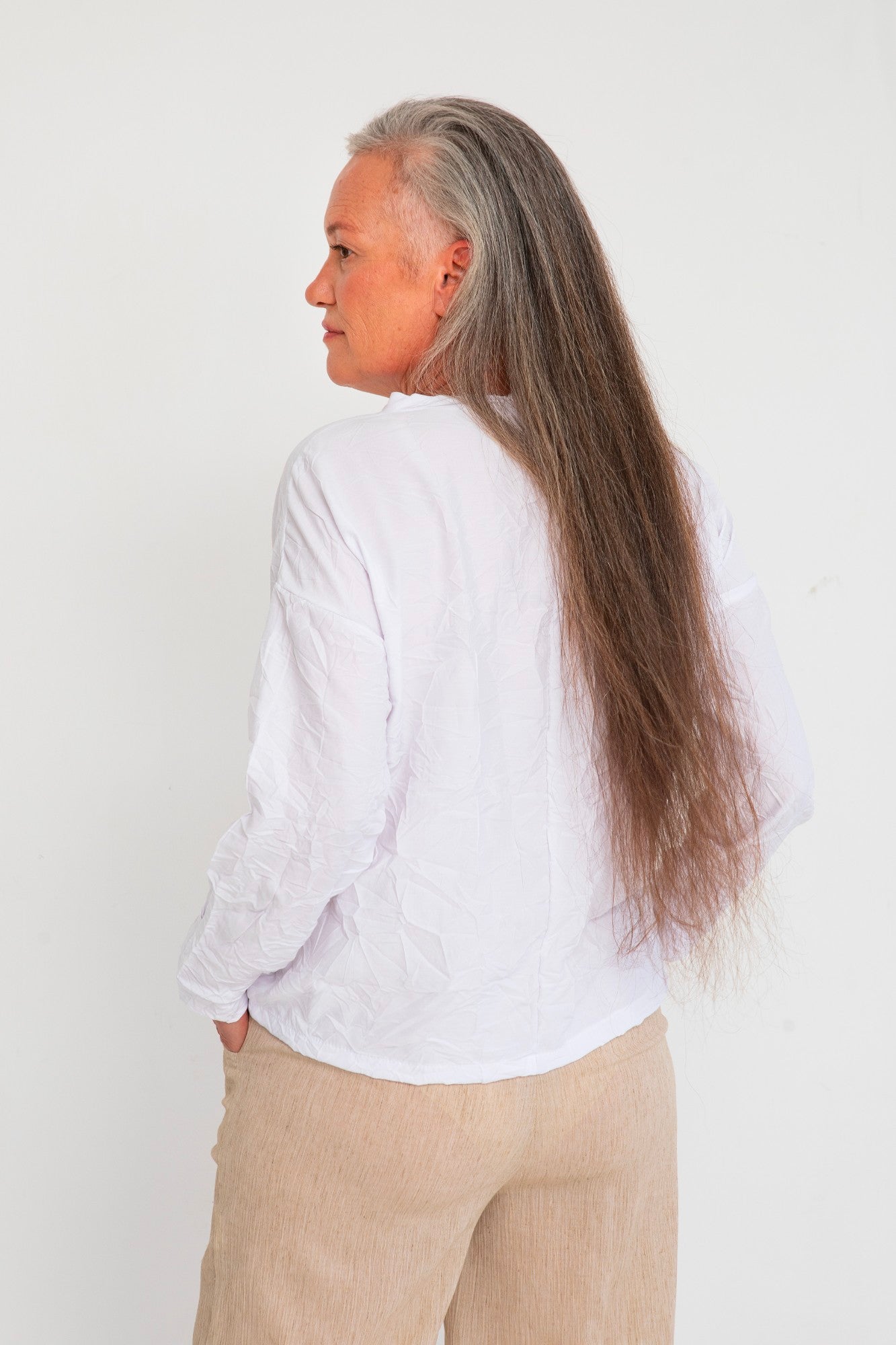 חולצה קלדנית - לבן