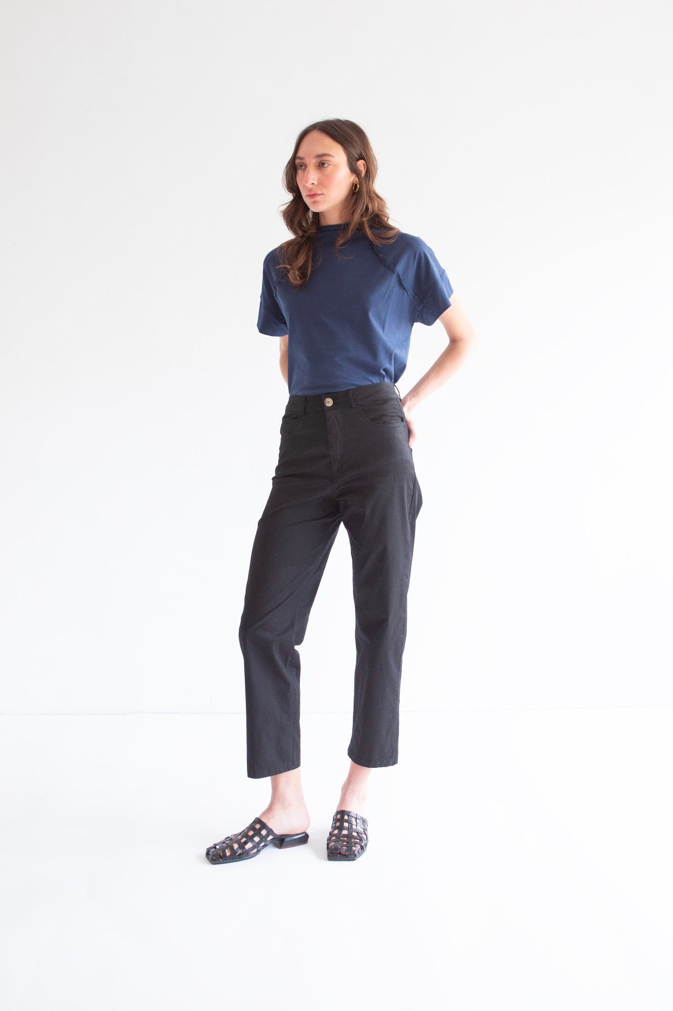 מכנסיים צבר - שחור