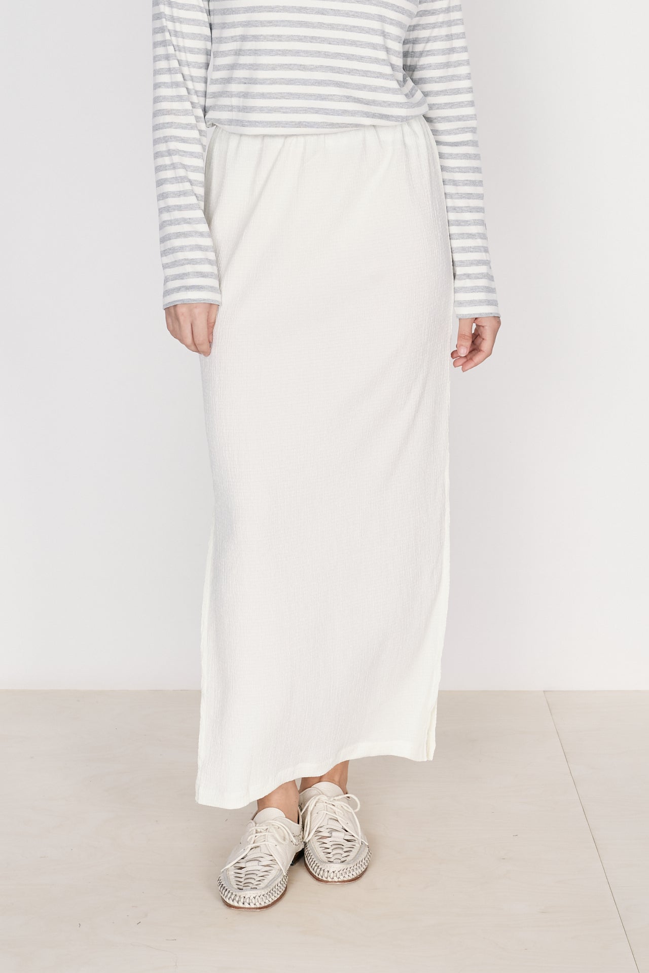 חצאית מלינה - שמנת
